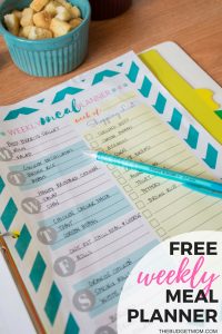 Try This Weekly Meal Planner for Free | The Budget Mom